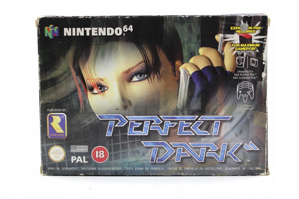 Gra PERFECT DARK Nintendo 64