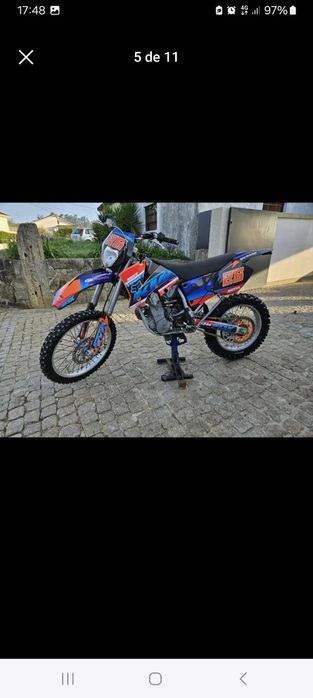 Ktm exc 250cc vendo ou troco