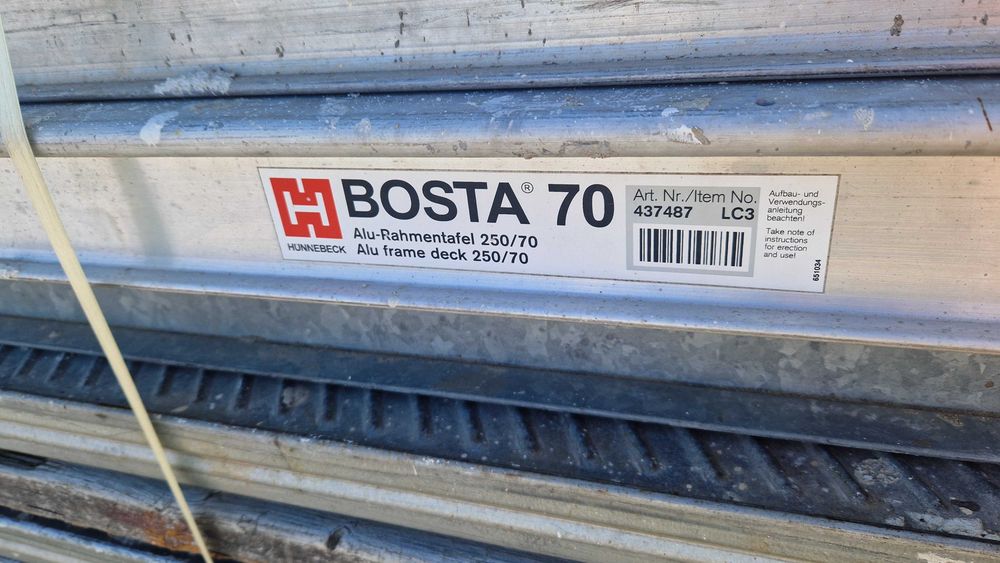 Rusztowanie elewacyjne - Hünnebeck-Bosta 70