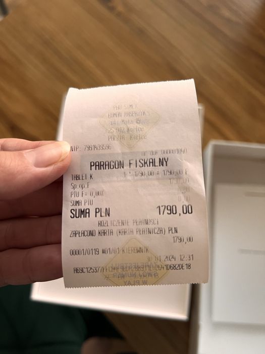 Ipad 9 generacji wifi + cellular brak śladów użytkowania