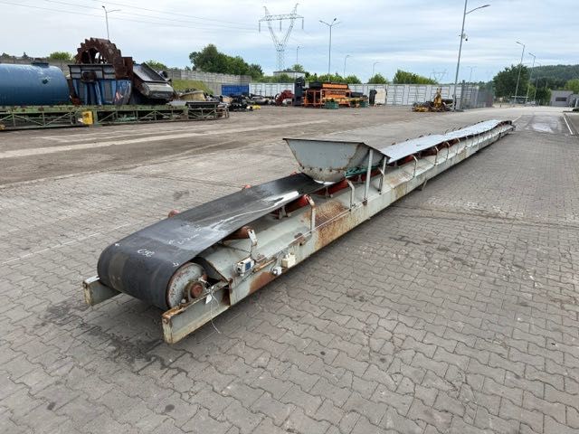 PRZENOŚNIK TRANSPORTOWY taśmociąg do kopalni kruszywa 20 mb szeroka taśma 650 mm
