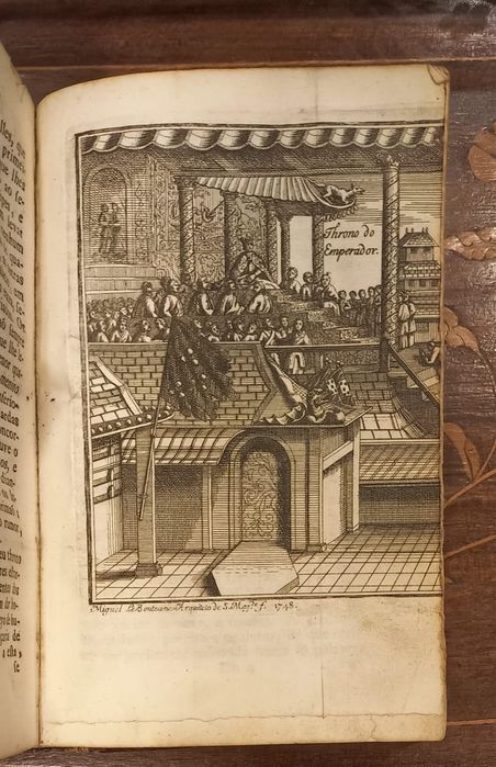 1.ª edição de 1749 da Historia da Igreja do Japão, tomo I