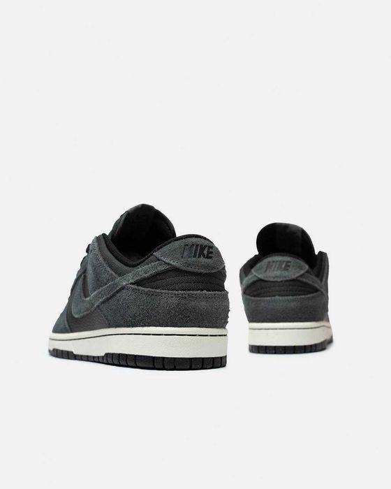 Кросівки Nike Dunk Low PRM Medium Ash and Black premium | Кроссовки Найк чоловічі жіночі