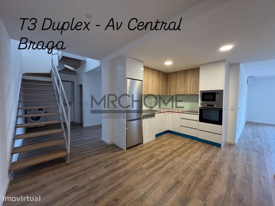 Apartamento T3 Duplex Centro de Braga