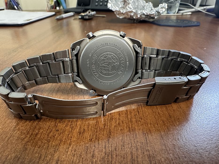 Citizen Chrono Eco-Drive Titanium WR100