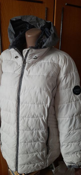Куртка  пуховик  большого размера  Cecil,классная, р XXL, дл70см