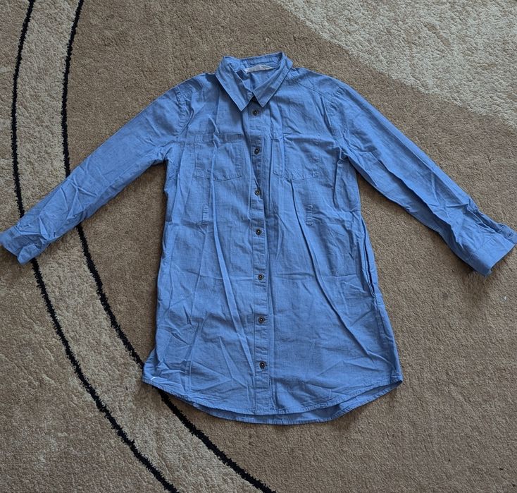 Бавовняна рубашка H&M на дівчинку