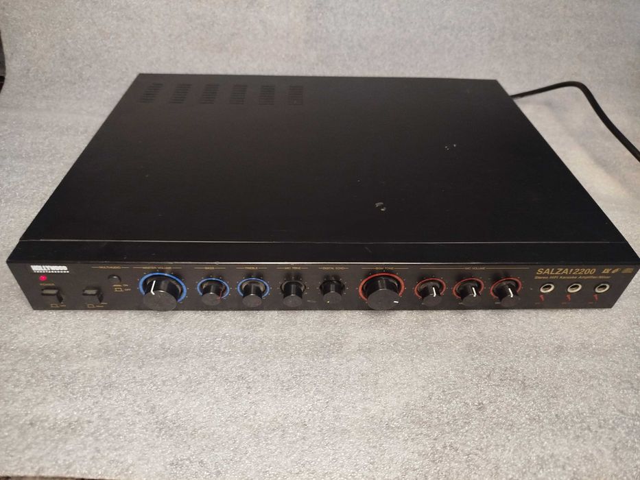 Wzmacniacz Stereo HiFi Karaoke Mixer Salza 2200