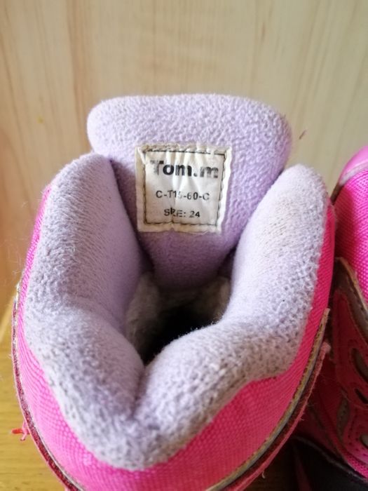 Сапожки на девочку Tom. m