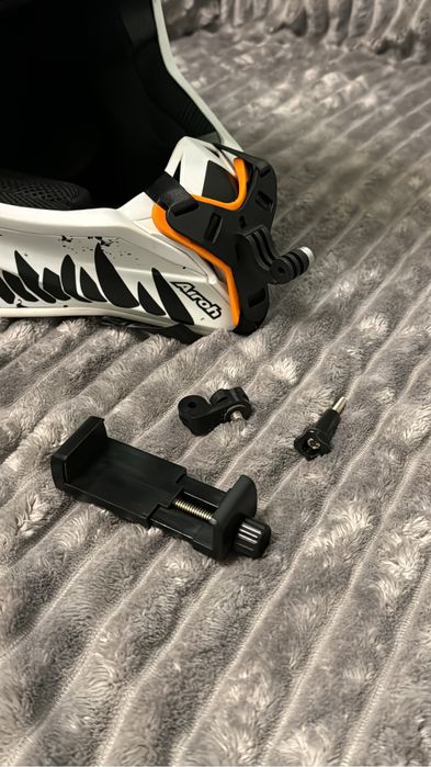 Кріплення для телефону на шолом мото | тримач телефону | мотоцикл