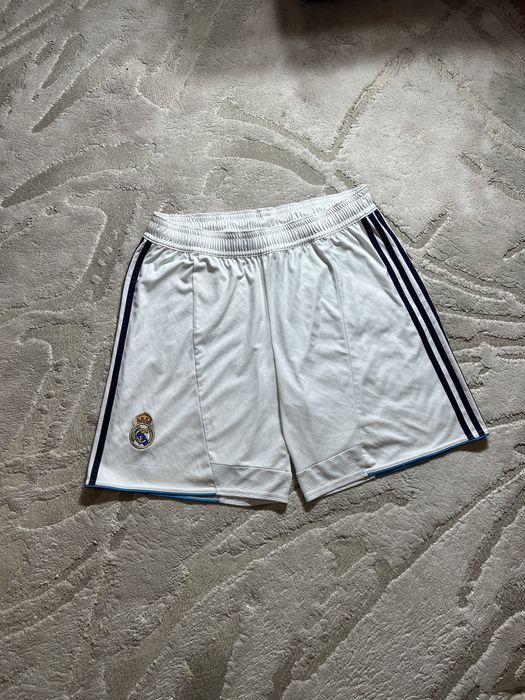 Спортивні футбольні шорти Adidas Real Madrid White 2012-2013 гарний стан хл розмір оригінал