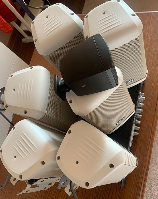 Підсилювач ARCTIC MPB-180UFF + 6 акустичних систем Inter-M CU-410F