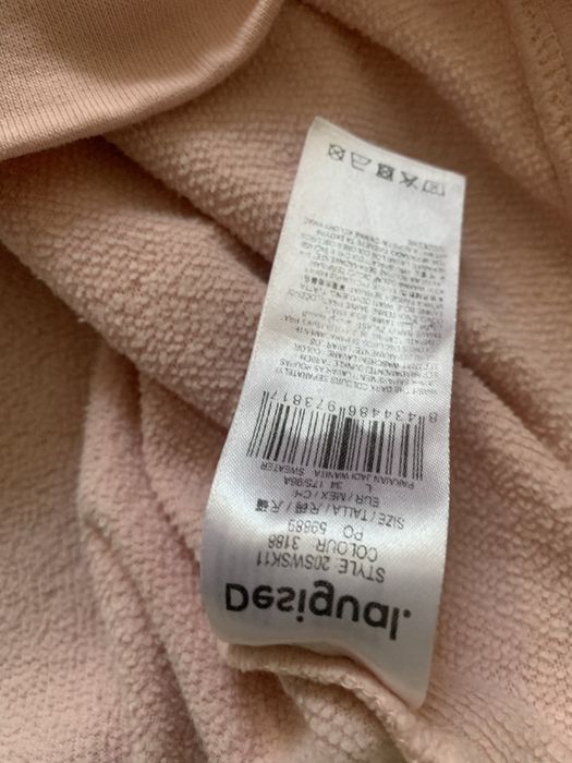 Bluza damska Desigual pudrowy róż