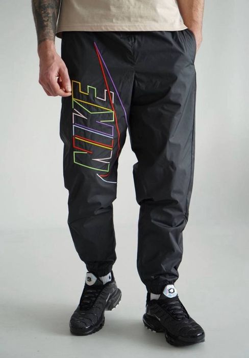 Спортивні нейлонові штани Nike/штани нейлонові найк/nike big logo