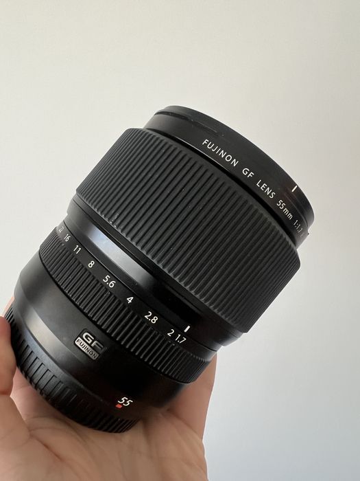 Fujinon GF 55 1.7 para Fuji GFX médio formato