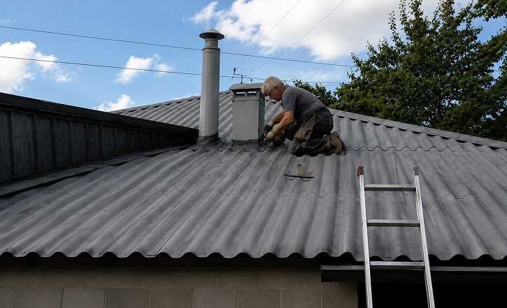 Ремонт крыши, дымохода. Кровельные работы. Устранение протеканий.
