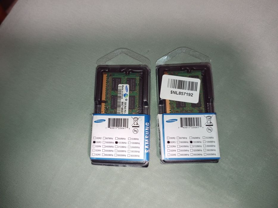 Продаю оперативку SO-DIMM DDR3 для ноутбуків