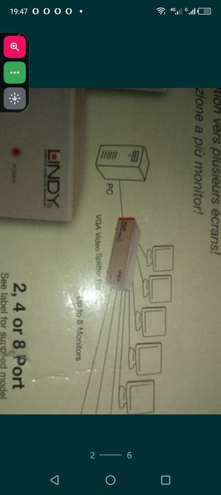 Divisor VGA 5 portas