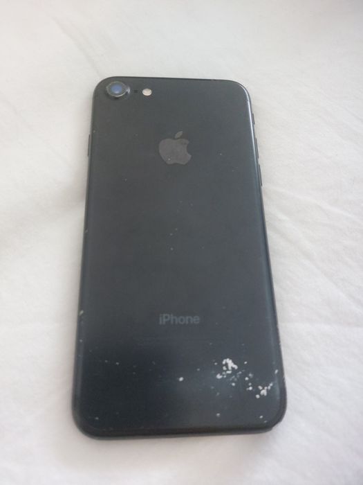 iPhone 7 com mancha preta