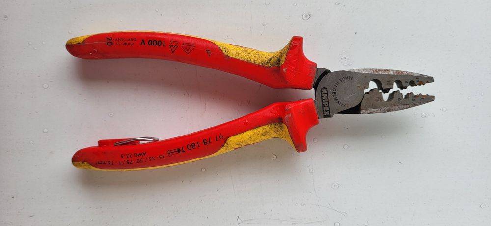Knipex zaciskarka tulejek