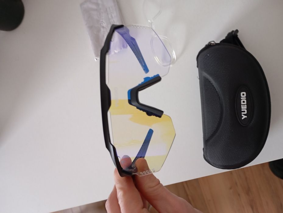 Okulary rowerowe fotochromowe korekcyjne