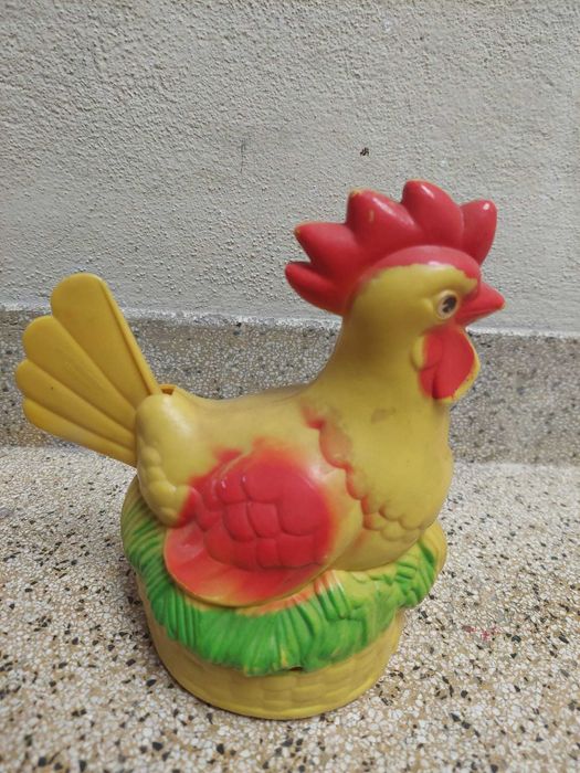 Brinquedo antigo (Galinha) Kohler