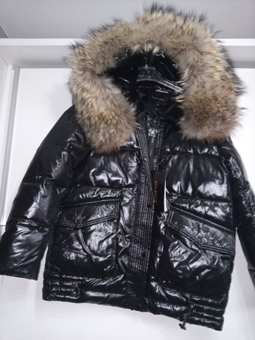 Kurtka jenot puchowa exkluzywna Butik Nowa okazja