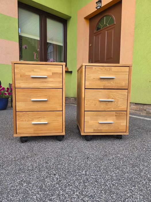 Szafki dębowe lite drewno
