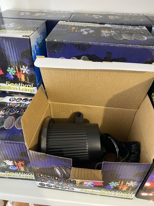 Проектор новорічний