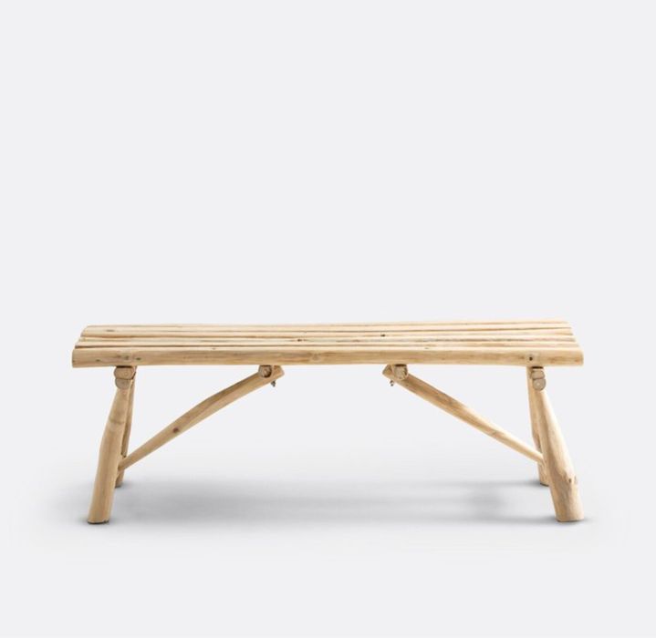 Banco de madeira estilo rústico NOVO