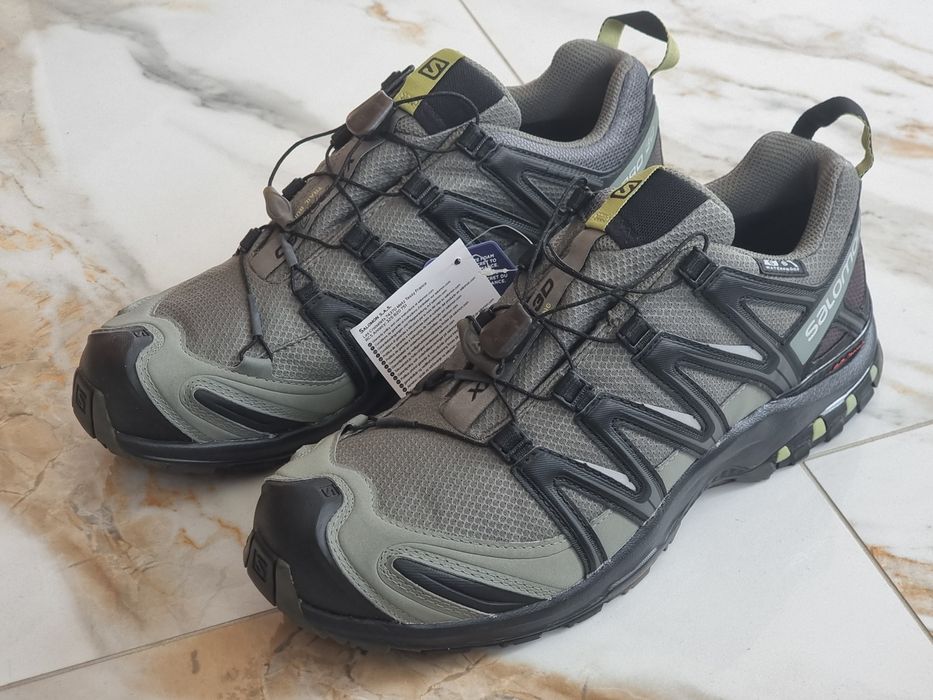 Оригінал 100% чоловічі кросівки Salomon XA Pro 3D waterproof  EURO 43.