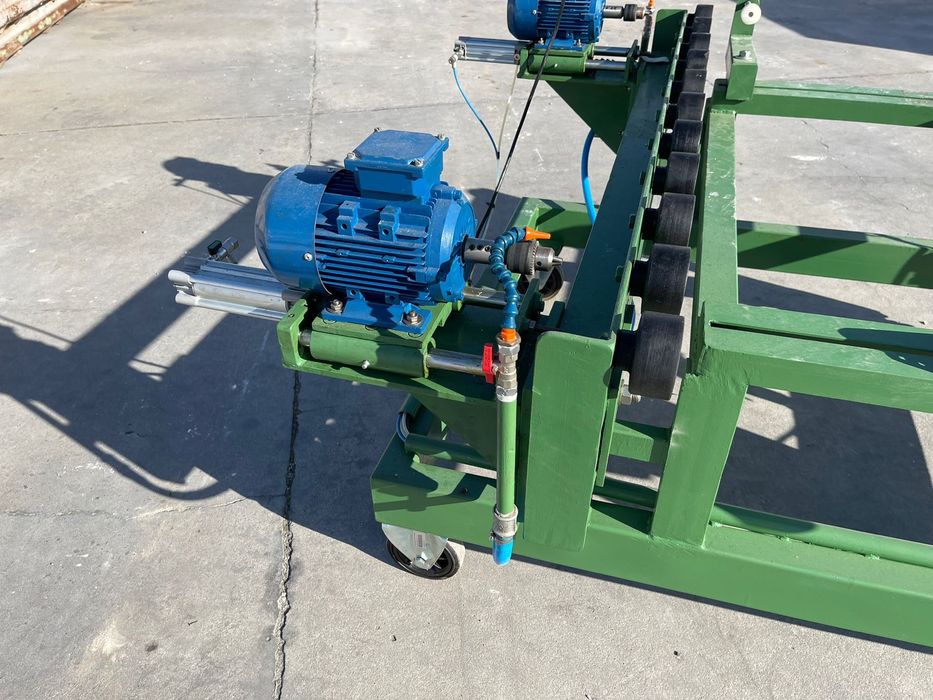 MARMORES . Maquina para furar pedra para fachada  ventilada