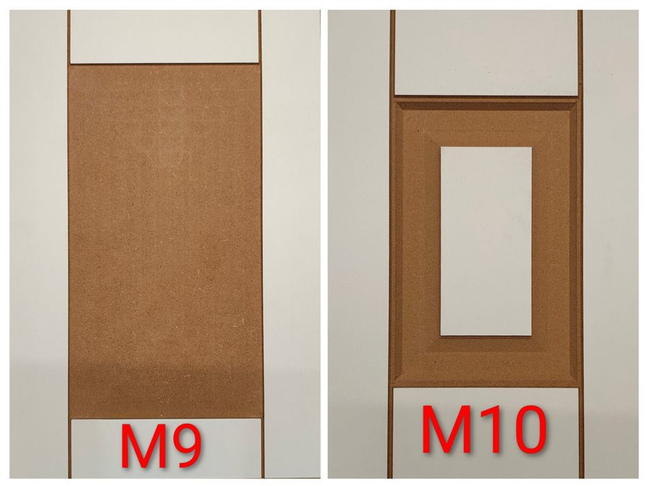 Fronty frezowane,ryfle surowe mdf Tz plus 19