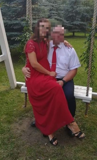 Długa suknia czerwona S/M