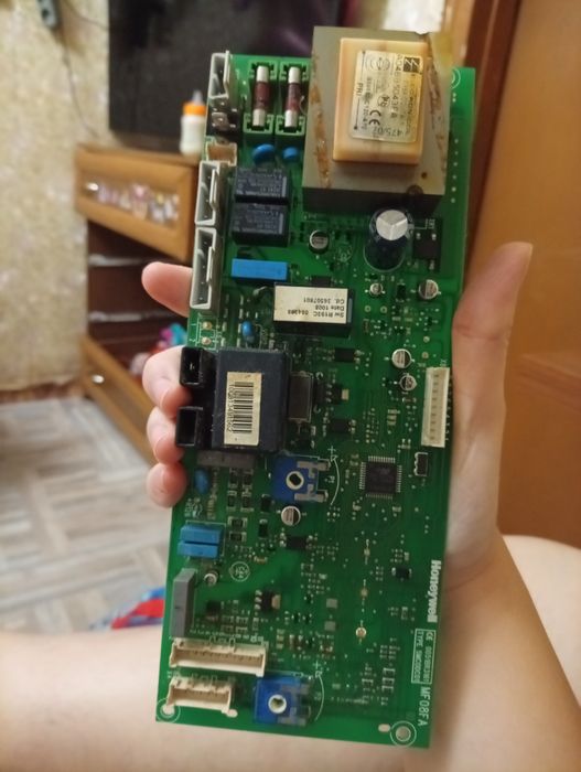 Плата для котла рабочая б/у.
