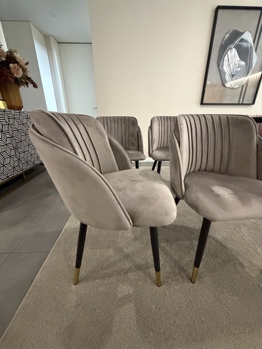 Conjunto de 4 cadeiras para mesa de jantar