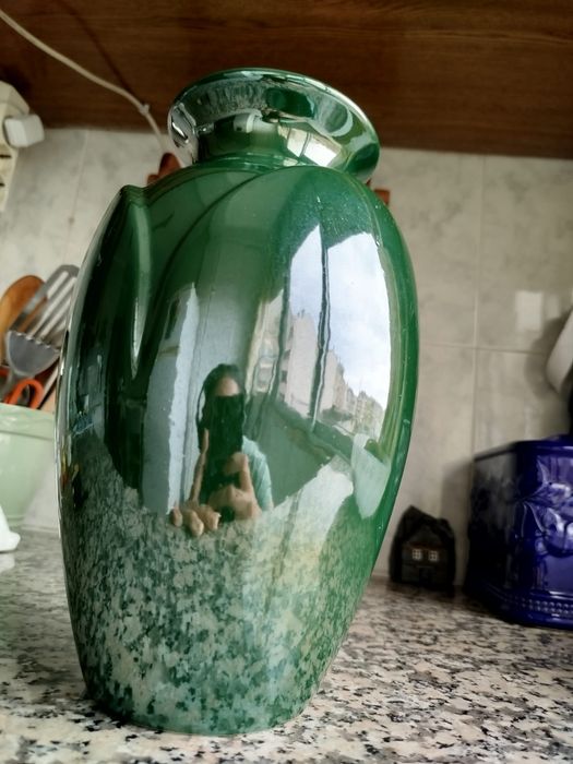 Pote verde vintage