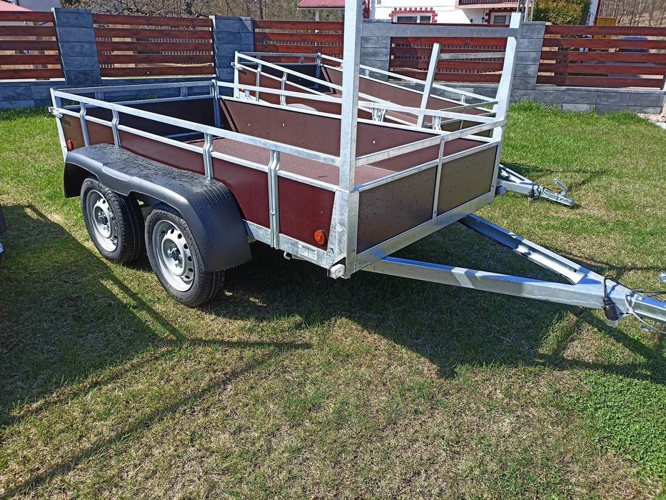 NOWa Solidna przyczepka lekka dmc 750kg kat B jedno, dwu osiowe tandem