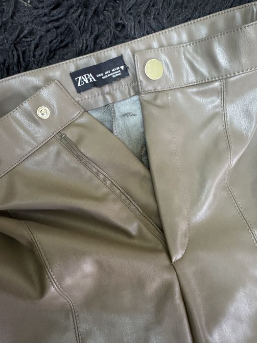 Замшеві штани та з екошкіри ZARA