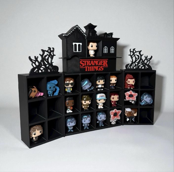 Полка раскладной дом для фігурок Stranger Things Kinder Joy Fanko