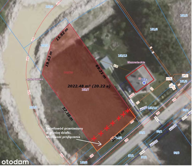 Działka komercyjna na sprzedaż gm. Górzno m. Gąsów