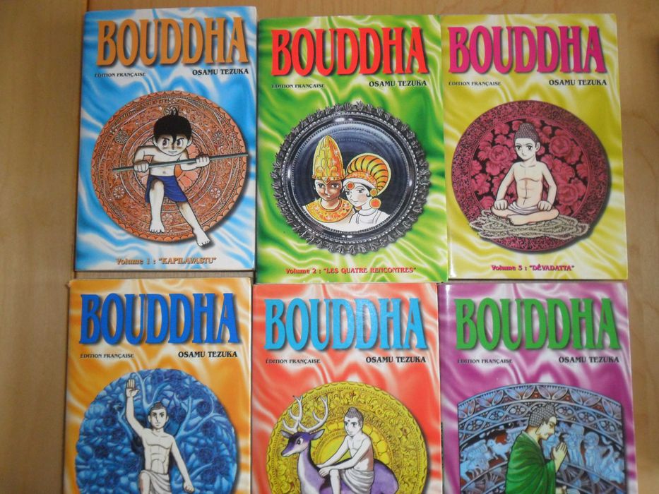 Osamu Tezuka- Bouddha vol. 1 a 7 [edição francesa Tonkam]