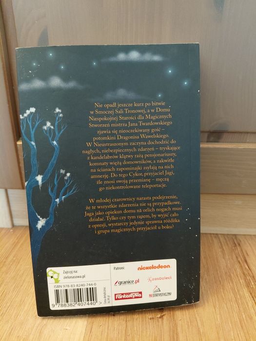 Książka - Jaga i stalowy chochoł