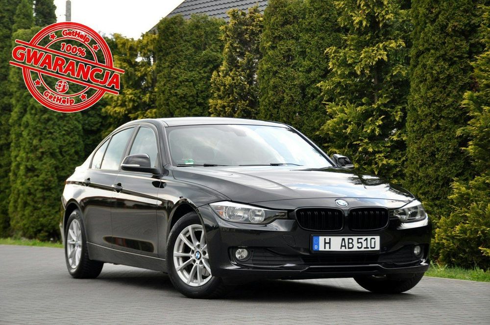 BMW Seria 3 2.0d(143KM)*Czarna*Duże Radio*Wekur*Klimatronik*Parktronik*Alu 16"ASO