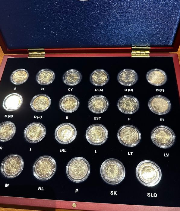 Coleção comemorativa de 2euros