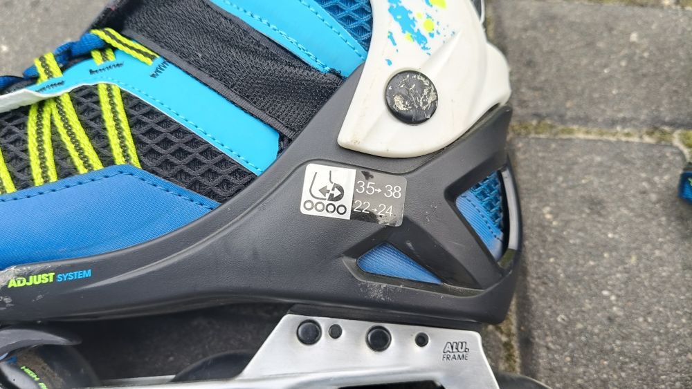 Rolki regulowane dla dzieci młodzieży