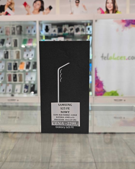 Samsung S25 FE 128GB NOWY Telakces Felicity *Raty 0%
