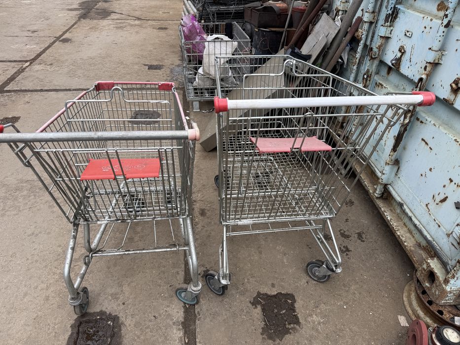 Тележки торговые покупательские для супермаркета б/у