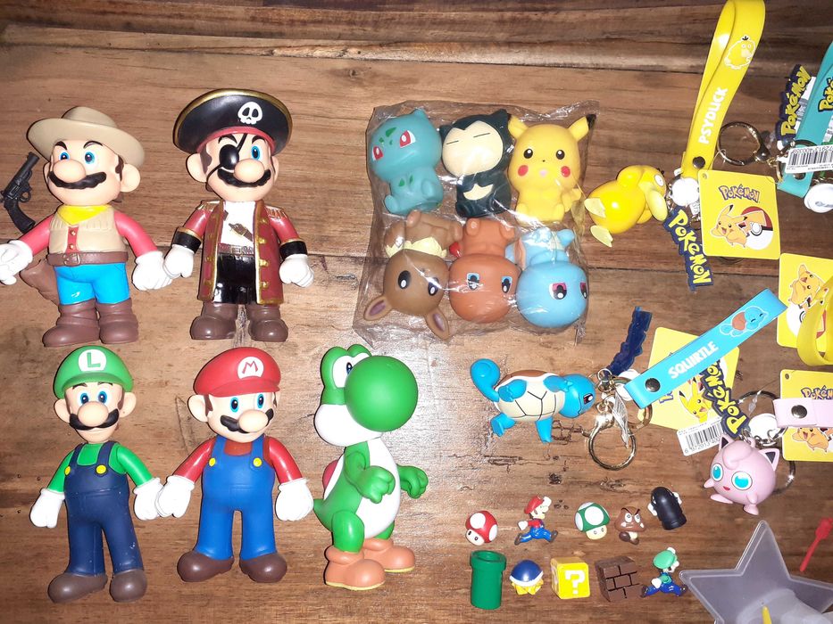 Super Mario Pokemon Alien Demon Slayer Knights of the Zodiac