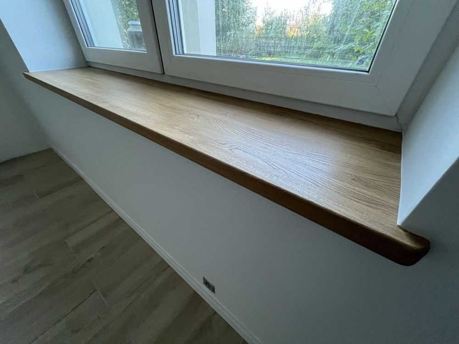 Parapety drewniane na wymiar / Dębowe / Jesionowe / Bukowe